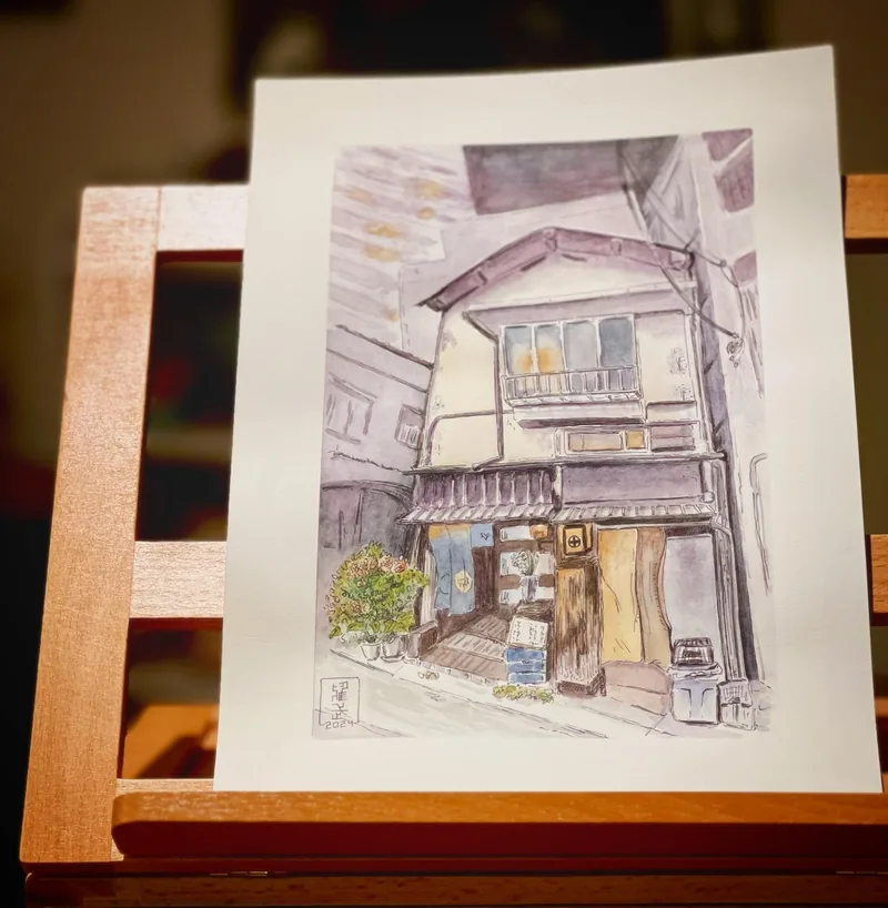 Traditional Artwork - Japanese House